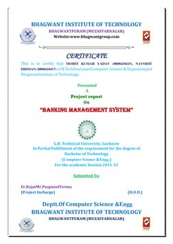 BHAGWANT INSTITUTE OF TECHNOLOGY 
BHAGWANTPURAM (MUZAFFARNAGAR) 
Website:www.bhagwantgroup.com 
 
 
CERTIFICATE 
This is to c