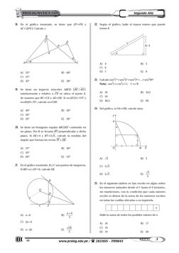 3
PROLOGMÁTICA 2009
www.prolog.edu.pe /  2833615 - 7199843
Segundo Año
18.	 En el gráfico mostrado, se tiene que EP=PD y 
AC