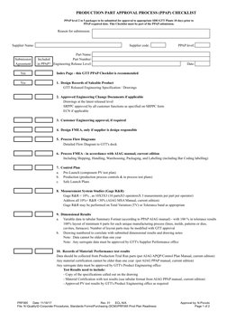 PRF065      Date: 11/16/17
File: N:\Quality\D-Corporate Procedures, Standards Forms\Purchasing (SCM)\PRF065 Prod Plan Readine