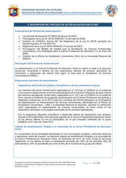 UNIVERSIDAD NACIONAL DEL ALTIPLANO  
FACULTAD DE CIENCIAS DE LA EDUCACIÓN: Carrera Profesional de Educación Inicial