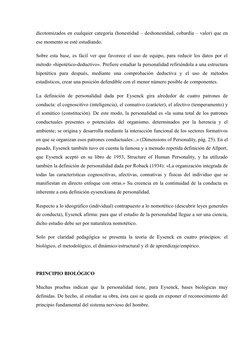 dicotomizados en cualquier categoría (honestidad – deshonestidad, cobardía – valor) que en
ese momento se esté estudiando.
So