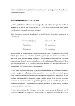 la tarea está en desarrollar y probar teorías causales, para las que después sean observables los
elementos descriptivos.
PRI