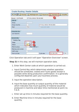 Creating and Managing SAP PP Routings | PDF | Business Process | Routing