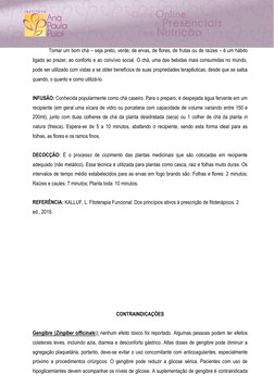 Tomar um bom chá – seja preto, verde, de ervas, de flores, de frutas ou de raízes – é um hábito 
ligado ao prazer, ao confo