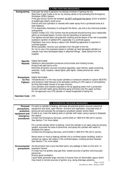 LPG Safety Data Sheet Overview | PDF | Liquefied Petroleum Gas | Propane