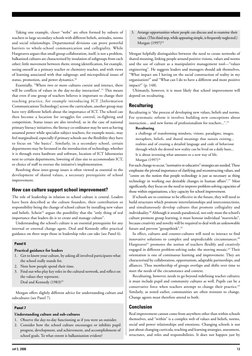 set 3, 2000
13
Taking one example, closer “webs” are often formed by subsets of
teachers in large secondary schools with diff