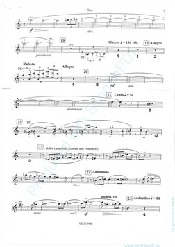 Frank Martin Ballade for Saxophone | PDF