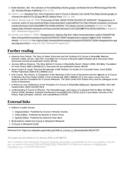 Absence  (https://en.wikipedia.org/wiki/File:Wikiquote-logo.svg)from Felicity: The Story of Helen Schucman and Her Scribing o