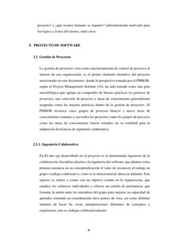 4 
 
proyecto? y ¿qué recurso humano se requiere? suficientemente motivado para 
los logros y éxitos del mismo, entre otros.