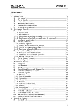 MicroSCADA Pro   
                                                                 SYS 600 9.3 
Manual de Operación 
2 
 
Con