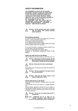 Rbs Check List.pdf RBS Blower Operation & Maintenance Manual | PDF | Motor Oil | Valve