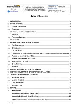 Micropile Installation Method Statement | PDF | Deep Foundation ...