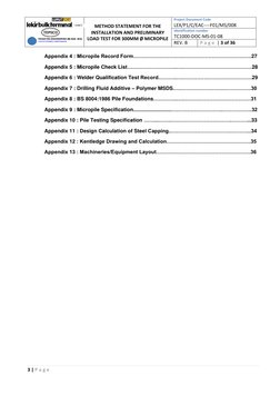 Micropile Installation Method Statement | PDF | Deep Foundation ...