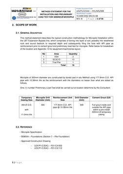 Micropile Installation Method Statement | PDF | Deep Foundation ...