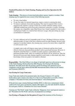Tank Cleaning Procedures for Oil Tankers | PDF | Oil Tanker | Petroleum