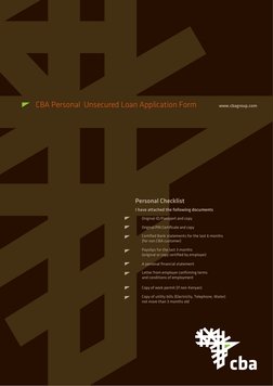 Personal Unsecured Loan Application Form | PDF | Loans | Interest