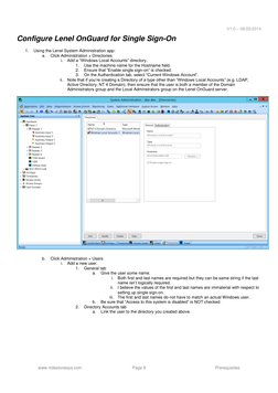 Milestone ACM Lenel OnGuard 7.2 Manual Ver1.0 | PDF | Port (Computer ...