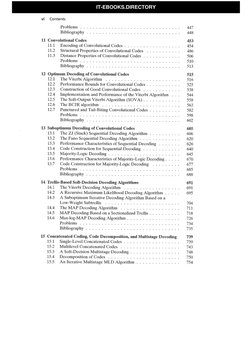 Error Control Coding (2nd Edition), Shu Lin, Daniel J. Costello