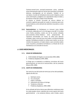 Contiene mentol  (https://es.wikipedia.org/wiki/Mentol)como principal componente activo, (https://es.wikipedia.org/wiki/Princ