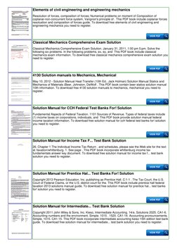 Solution Manual Engineering Mechanics Ferdinand Singer PDF | PDF ...