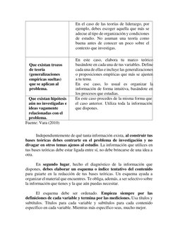 En el caso de las teorías de liderazgo, por 
ejemplo, debes escoger aquella que más se 
adecue al tipo de organización y cond