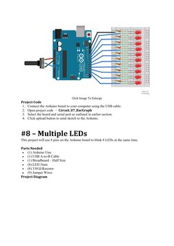 15 Beginner Arduino Breadboard Projects | PDF | Arduino | Electronic ...