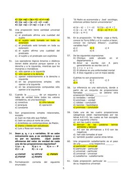 5 
 
 
c) (p q)  (q r) (rp) 
 
d) (q p)  (q r) (r p) 
 
e) (p q)  (rq)  (p  r) 
 
50. 
Una proposició
