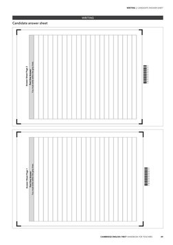 49
CAMBRIDGE ENGLISH: FIRST HANDBOOK FOR TEACHERS
 
 
 
 
 
 
 
 
 
                                                 Answer S