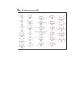 Plano de Secciones transversales 
 
 
 
 
 
 
 
 
 
 
 
 
 
 
 
