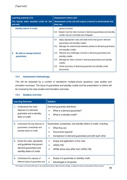 CSDG PDF | PDF | Letter Of Credit | Test (Assessment)