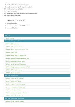 SAP PM Implementation Tutorial Guide | PDF | Sap Se | Measurement
