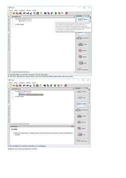 En ese caso, aparecerá un panel inferior, que nos recordará detalles adicionales sobre esa orden: 
 
 
Añadimos otro texto