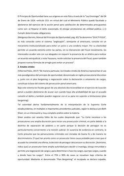 El Principio de Oportunidad tiene sus orígenes en este País a través de la “Ley Emminger” del 04 
de Enero de 1924 –artículo