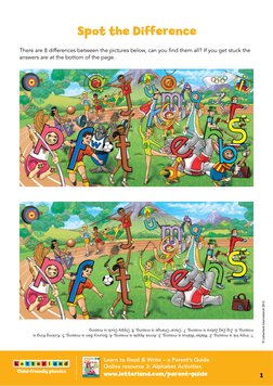 There are 8 differences between the pictures below, can you find them all? If you get stuck the 
answers are at the bottom of