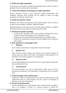 Types and Design of Research Questionnaires | PDF | Survey Methodology ...