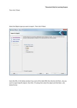 Exporting DDL & DML in SQL Developer | PDF | Oracle Database | Software ...