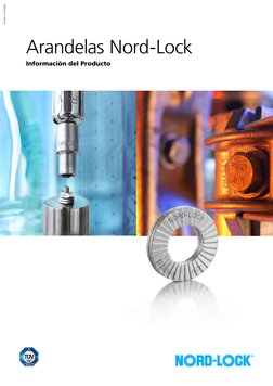 SPANISH • ESPAÑOL
Arandelas Nord-Lock
Información del Producto
