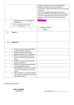 Grade 9 Active Recreation Lesson Plan | PDF | Physical Fitness | Learning