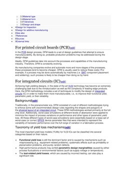 o 
3.3Material type 
o 
3.4Material form 
o 
3.5Tolerances 
o 
3.6Design and shape 
 
4Design for Inspection 
 
5Design for