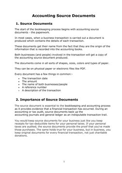 Understanding Accounting Source Documents | PDF | Cheque | Payments