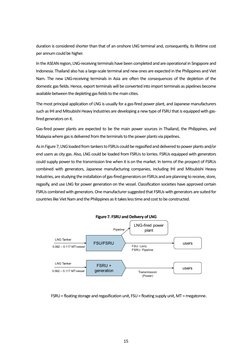 15 
duration is considered shorter than that of an onshore LNG terminal and, consequently, its lifetime cost 
per annum could
