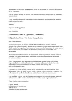 applying new technologies as appropriate. Please see my resume for additional information 
on my experience. 
I can be reache