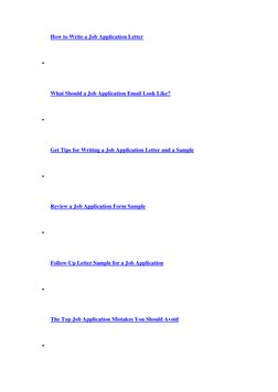 (https://www.thebalancecareers.com/job-application-mistakes-to-avoid-2061591) (https://www.thebalancecareers.com/follow-up-l