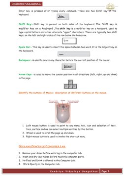 Class - 3 Computer Text Book | PDF | Icon (Computing) | Computer Keyboard