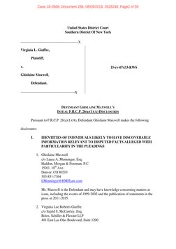 United States District Court 
Southern District Of New York 
--------------------------------------------------X 
 
Virginia