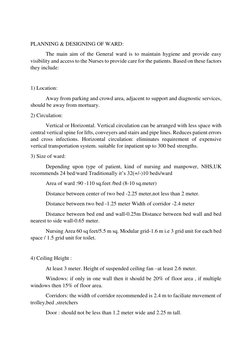 Ward Example Inpatient Ward Design and Layout Guide | PDF | Hospital | Patient