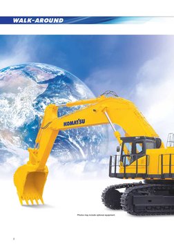 WALK-AROUND
2
Photos may include optional equipment.
