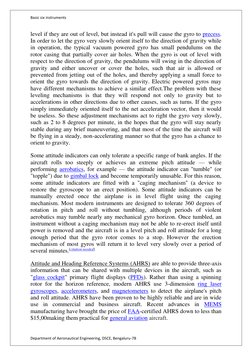 Basic six instruments 
Department of Aeronautical Engineering, DSCE, Bengaluru-78 
level if they are out of level, but instea