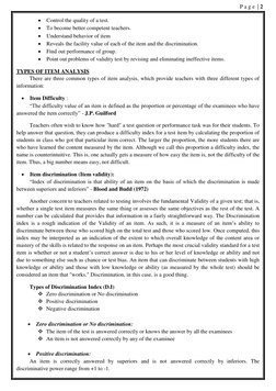 Understanding Item Analysis Techniques | PDF | Multiple Choice | Test ...