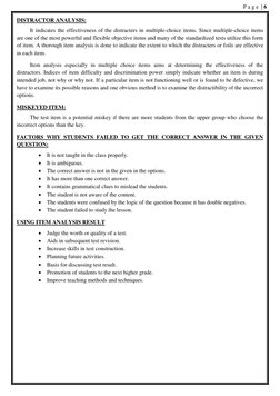 Understanding Item Analysis Techniques | PDF | Multiple Choice | Test ...